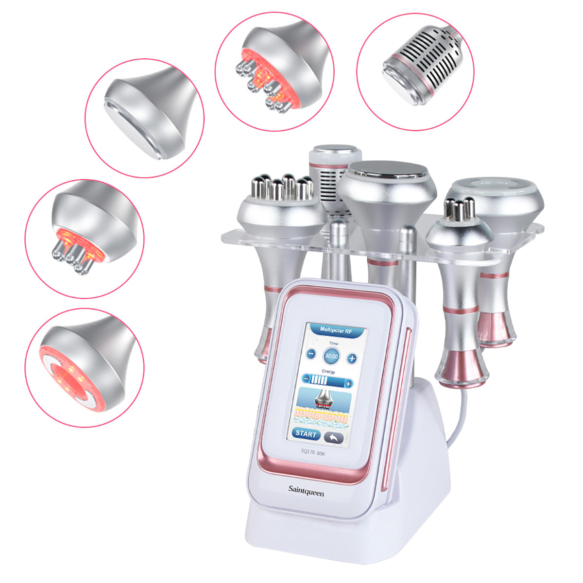 SQ176B Pro 5-in-1 80K Ultrasonic Cavitation & RF Machine Main image