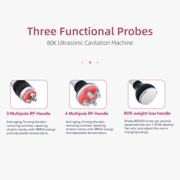 SQ148 Basic 3-in-1 80K Ultrasonic Cavitation & RF Machine