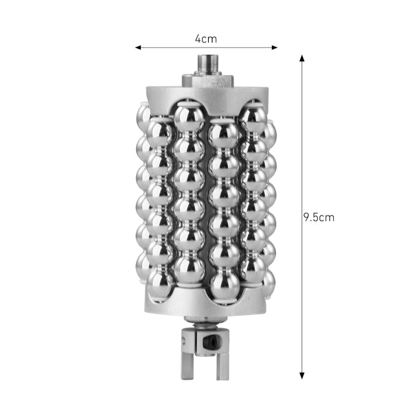 SQ160B Inner Ball Roller Machine, 360° Rotation Compression Micro-Vibration Body & Face Contouring Device, Dual Handle Lymphatic Drainage Skin Smoothing Skin Tightening