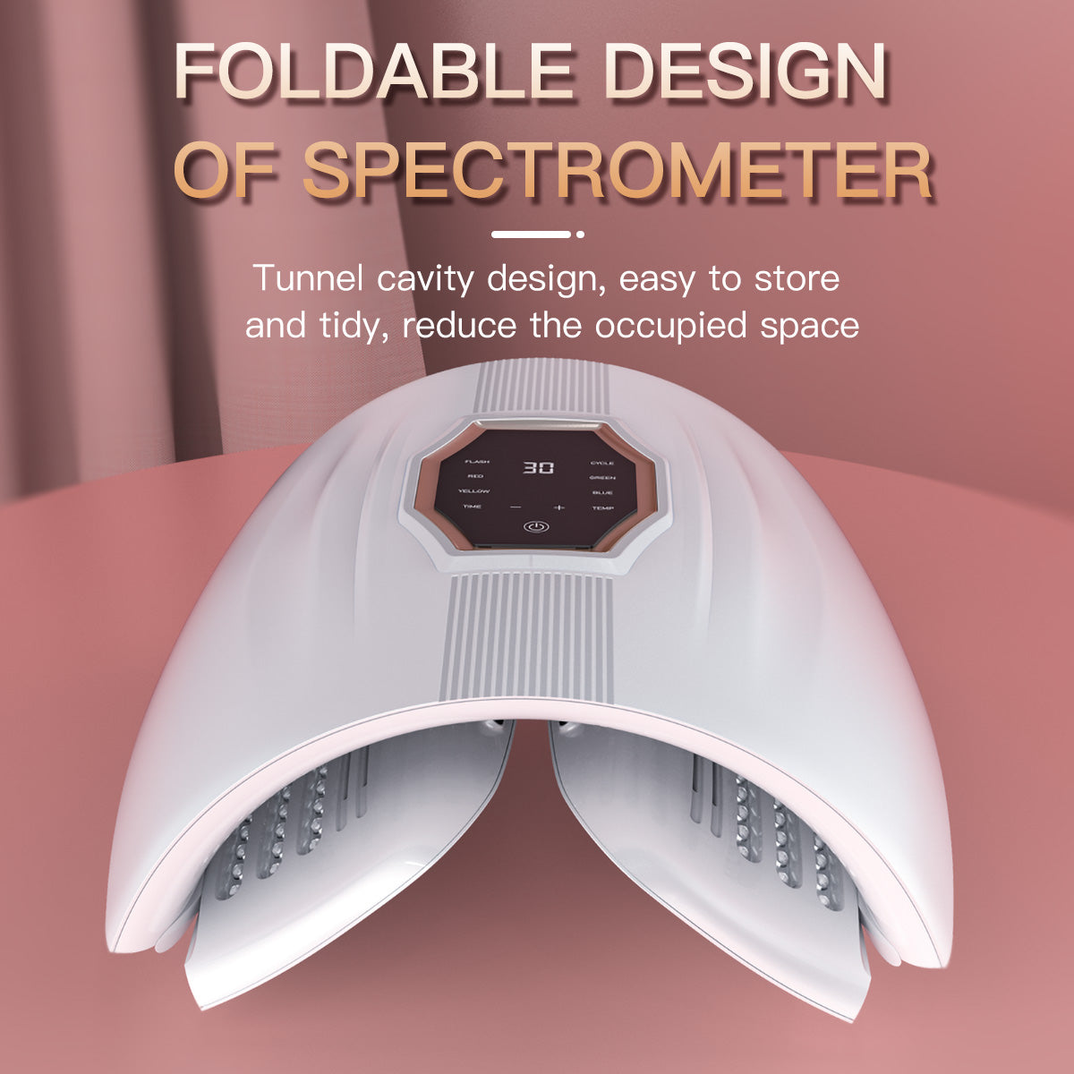 SQ72 4-Color 360-LED Foldable Light Therapy Dome with Heat Secondary image