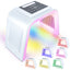 SQ75 170 Beads PDT Photon Therapy Machine,7-Color LED Light Skin Care Spectrometer Built-in Ultrasonic Nano Steam Mist for Face & Whole Body
