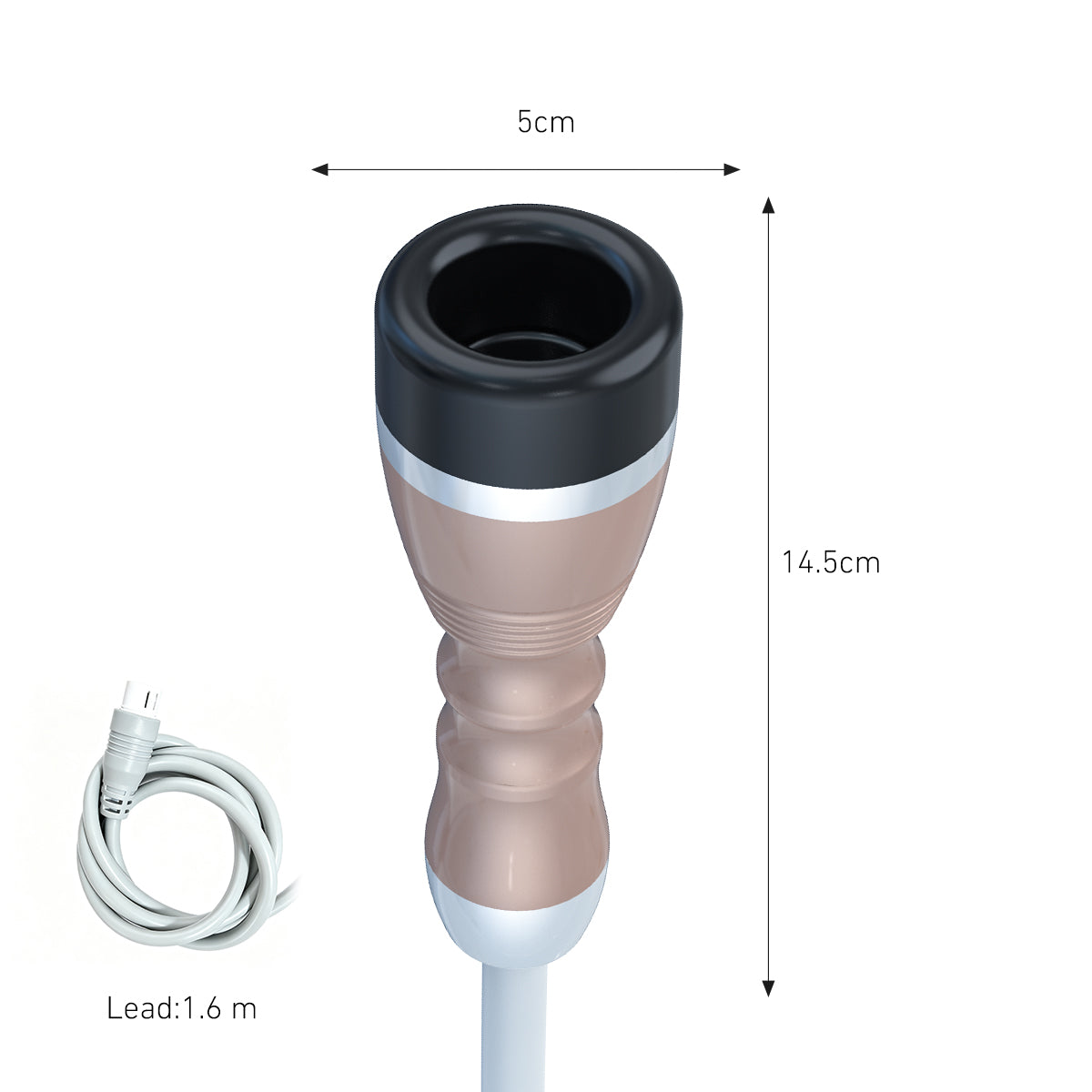 SQ68 Suction & Warming Body Massage Device with 4 Heads