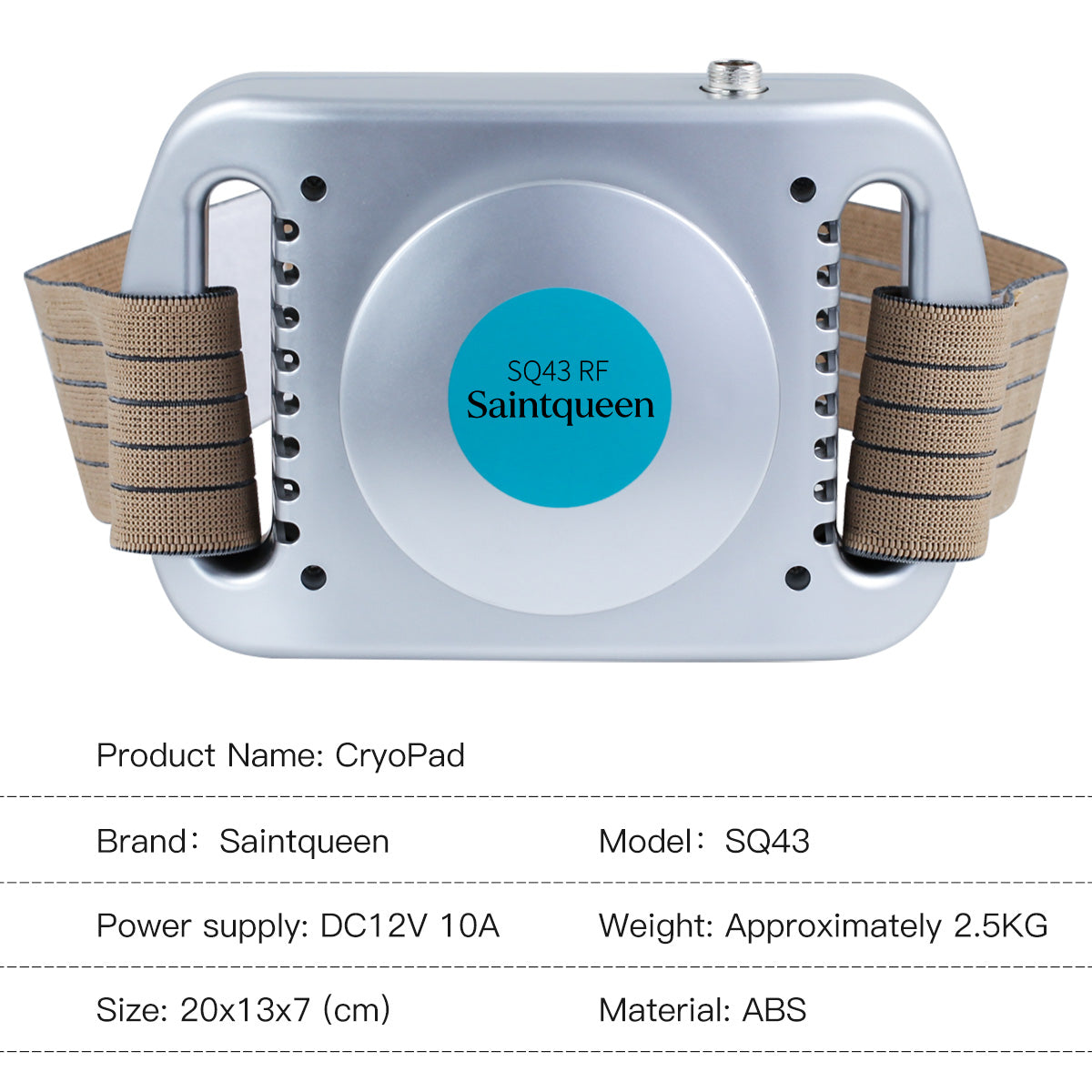 SQ43 Wearable Cooling Body Pad with Adjustable Timer
