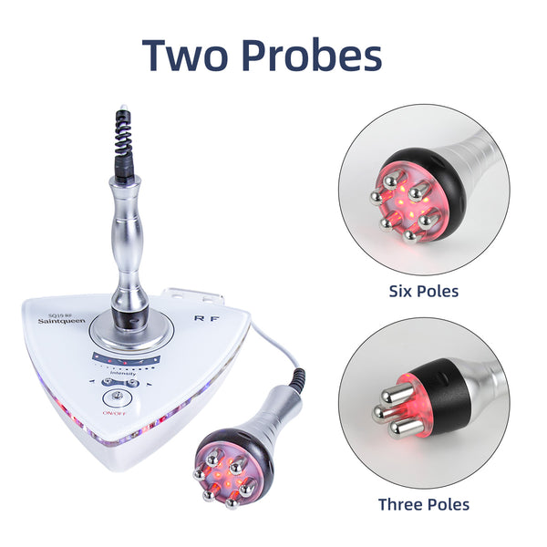 SQ19 RF Face & Body Device with 2 Probes & Red Light