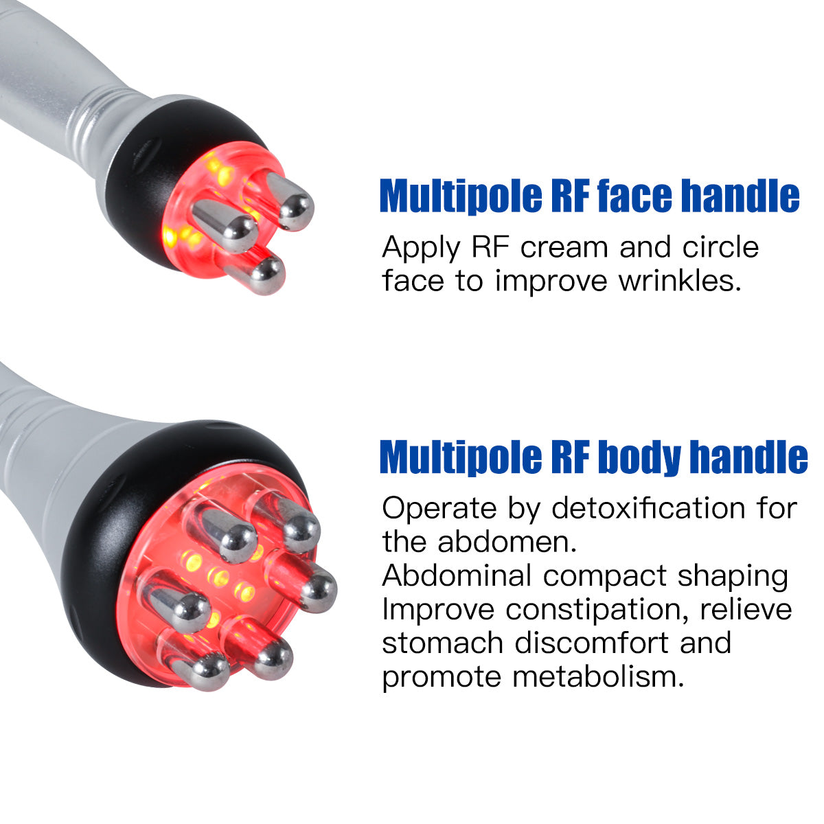 SQ19 RF Face & Body Device with 2 Probes & Red Light