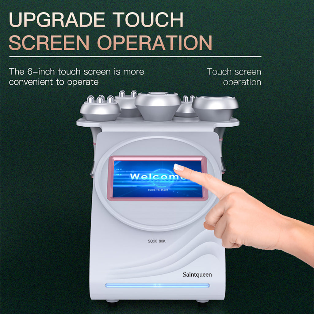 SQ90A Pro 5-in-1 80K Ultrasonic Cavitation & RF Machine
