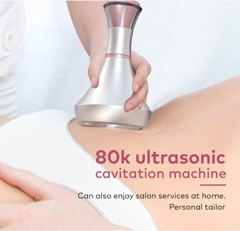 SQ121A Pro, 6in1 Body Sculpting Machine | 80K Cavitation, Multi-Polar RF, Vacuum RF, Laser Body Contouring Pads for Skin Firming Contouring Device