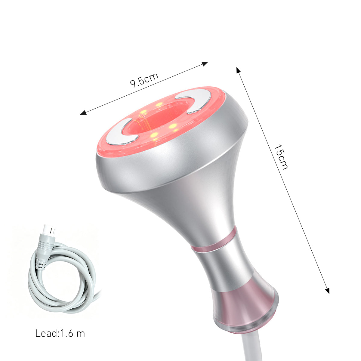 SQ96 Pro 6-in-1 80K Cavitation Machine with Oval Laser Pads