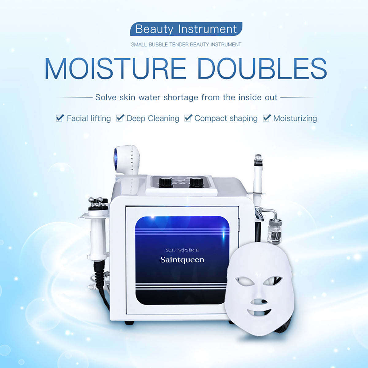 SQ15 Aqua Plus 8-in-1 Hydro Facial Machine Secondary image