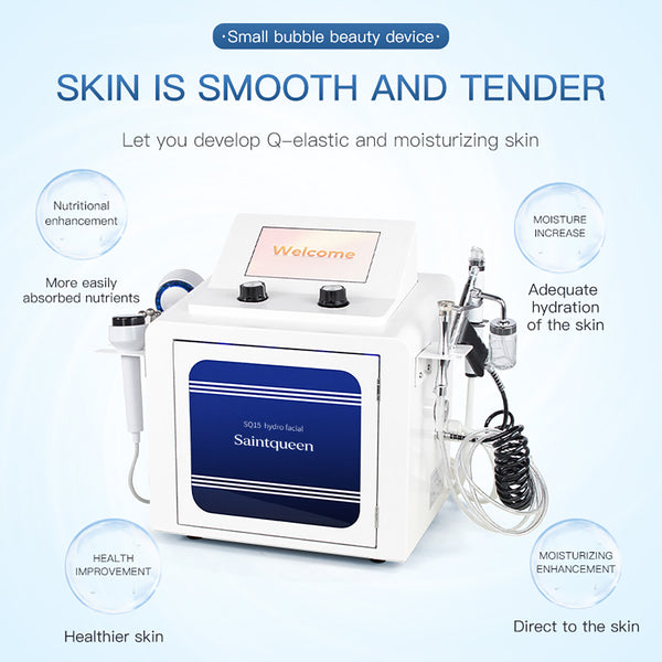 SQ15 Aqua Plus 7-in-1 Touchscreen Hydro Facial Machine