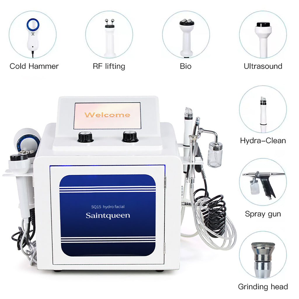 SQ15 Aqua Plus 7-in-1 Touchscreen Hydro Facial Machine