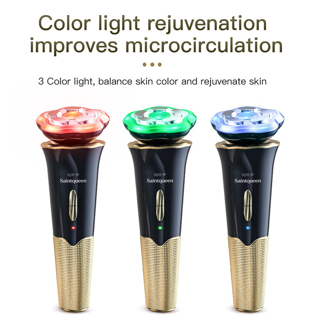 SQ39 Handheld RF & EMS Facial Device with LED Light