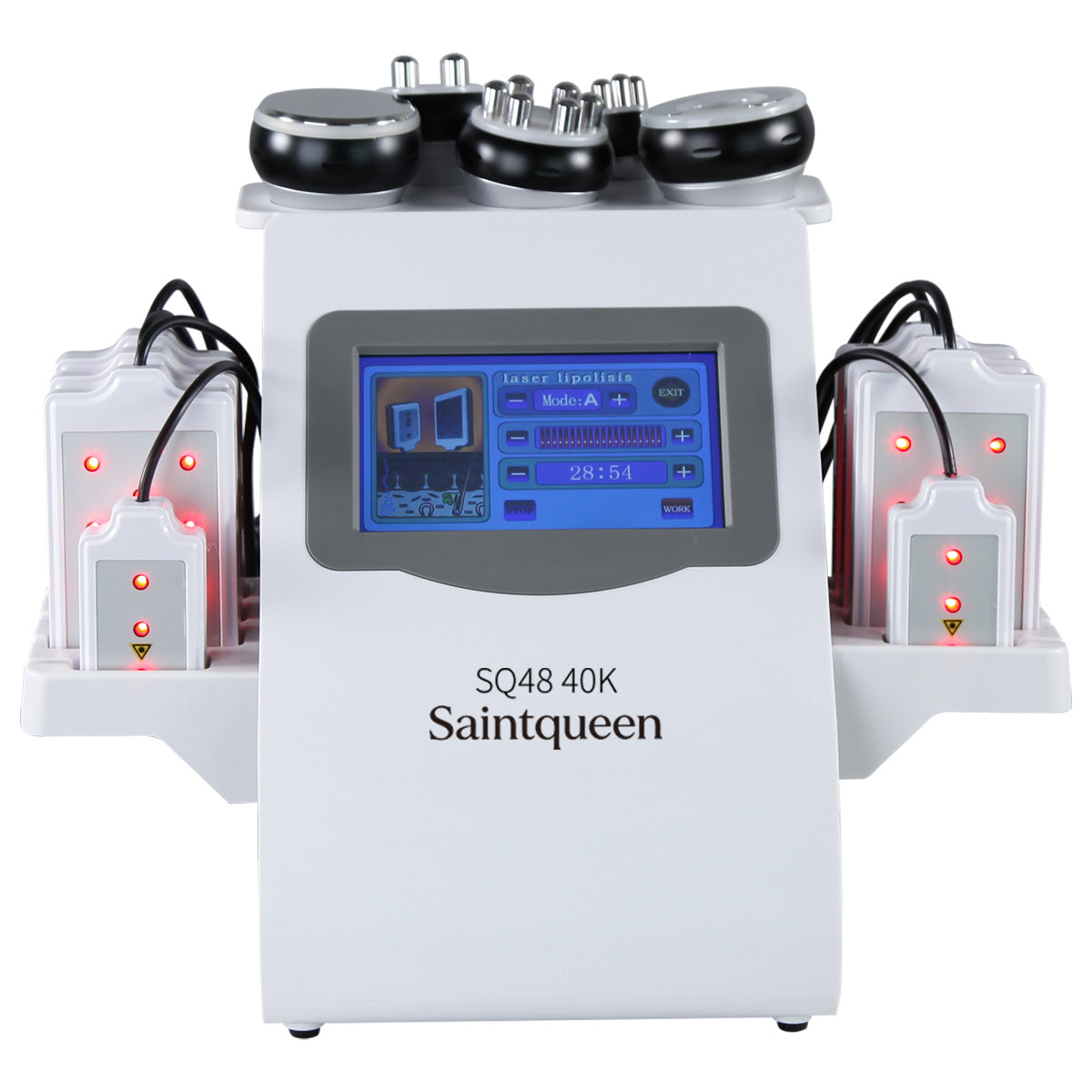 SQ48 Pro 6-in-1 40K Ultrasonic Cavitation & RF Machine with Laser Pads Main image